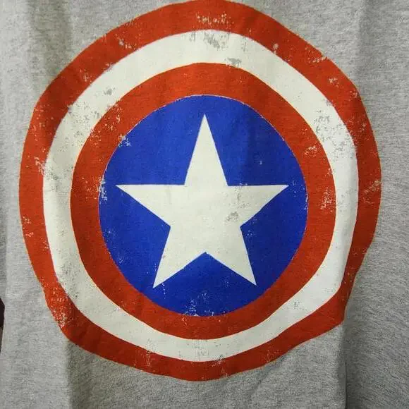 Marvel Captain America Graphic T-Shirt - Size XL - Picture 3 of 4